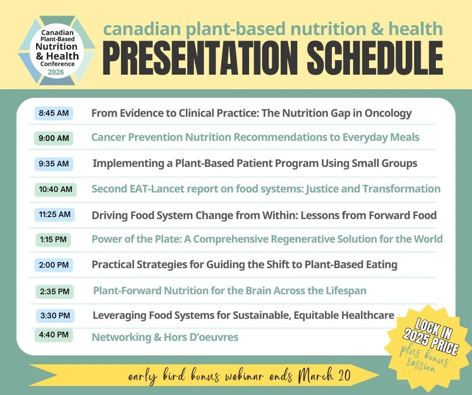 schedule with title of each presentation, downloadable version available