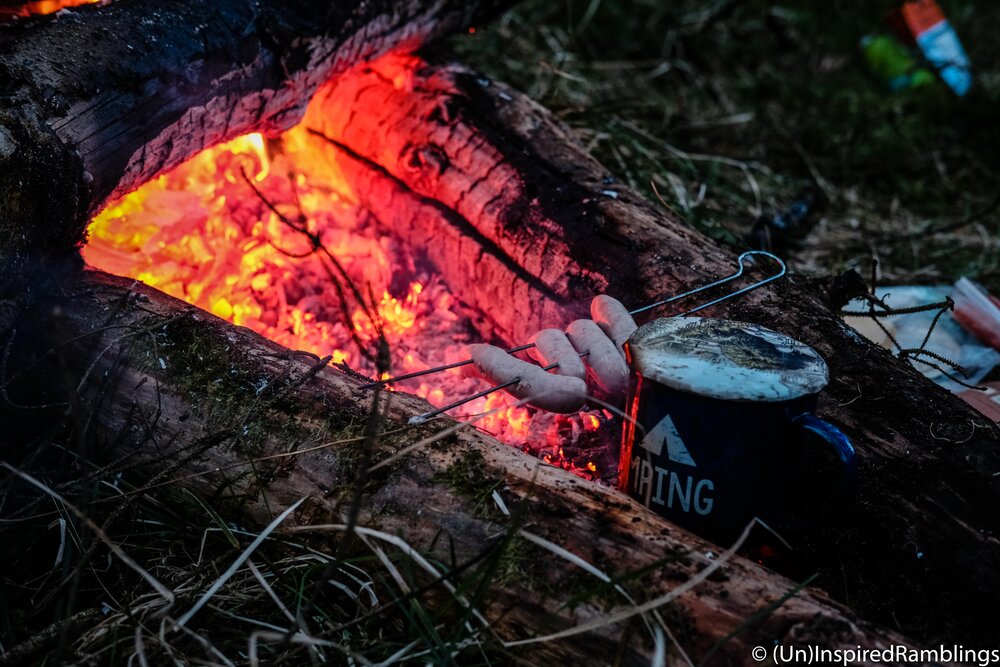 Welsh Ride Thing 2017 Wales Bikepacking Campfire Sausages
