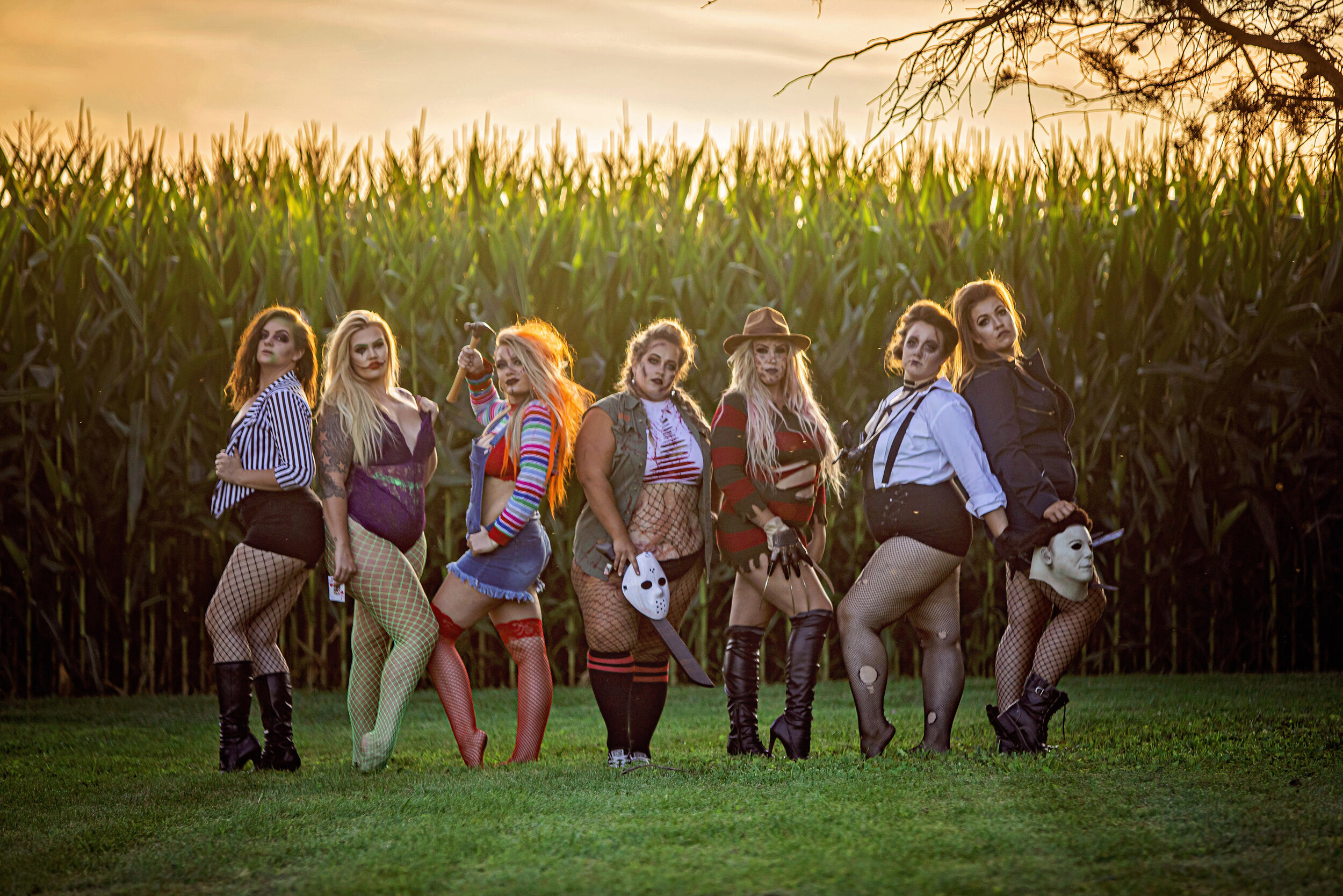 Iconic Horror Styled Shoot - Ashley Klemm Photography 