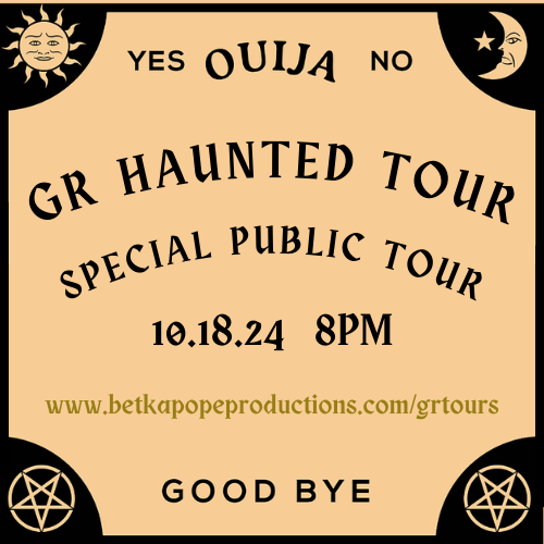 GR Haunted Tour (Special Public Tour)