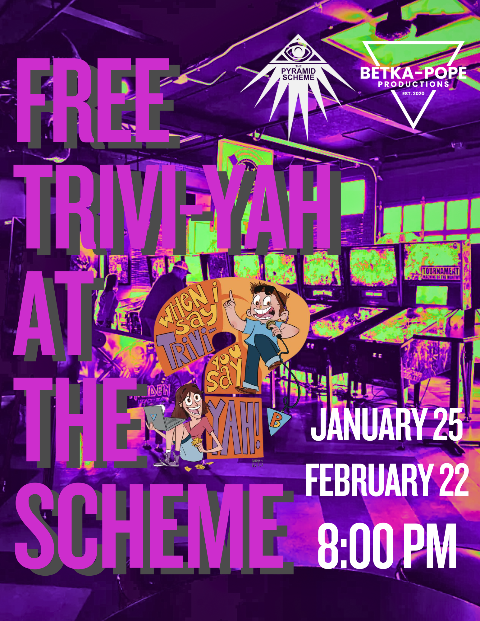Free Trivi-YAH! @ The Scheme