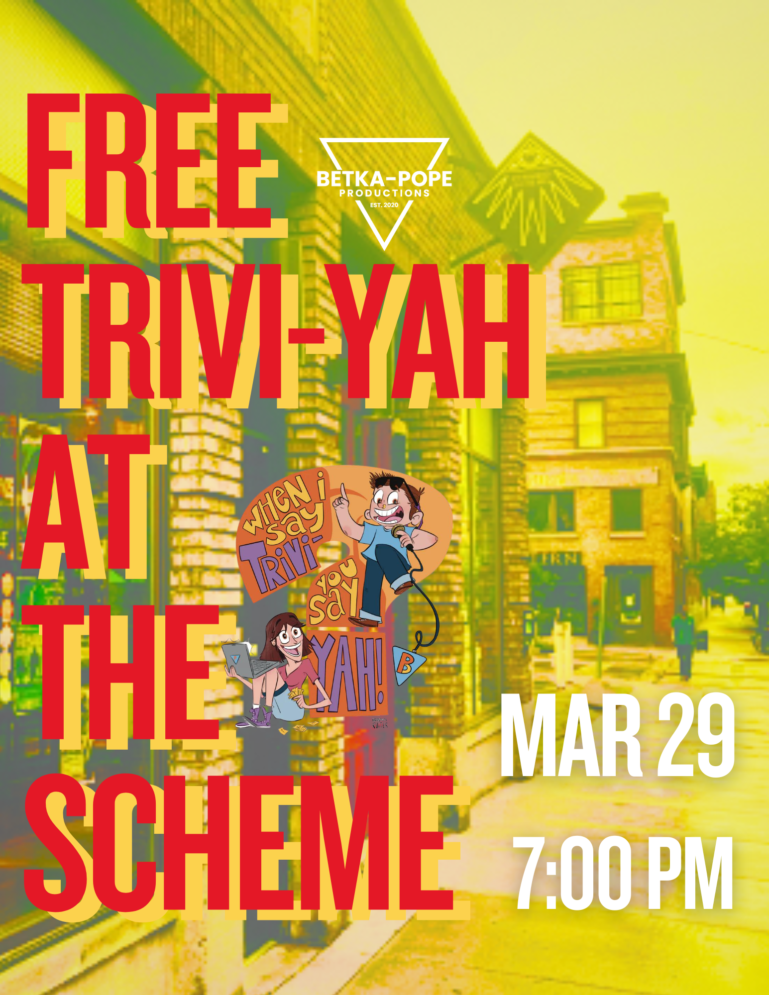 Free Trivi-YAH! @ The Scheme