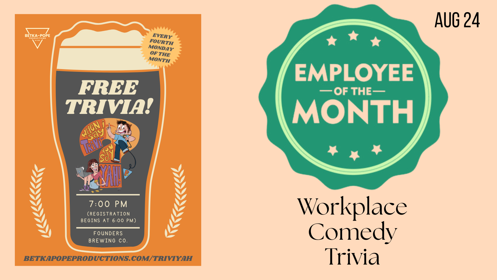 Employee Of The Month: Workplace Comedy Trivi-YAH!