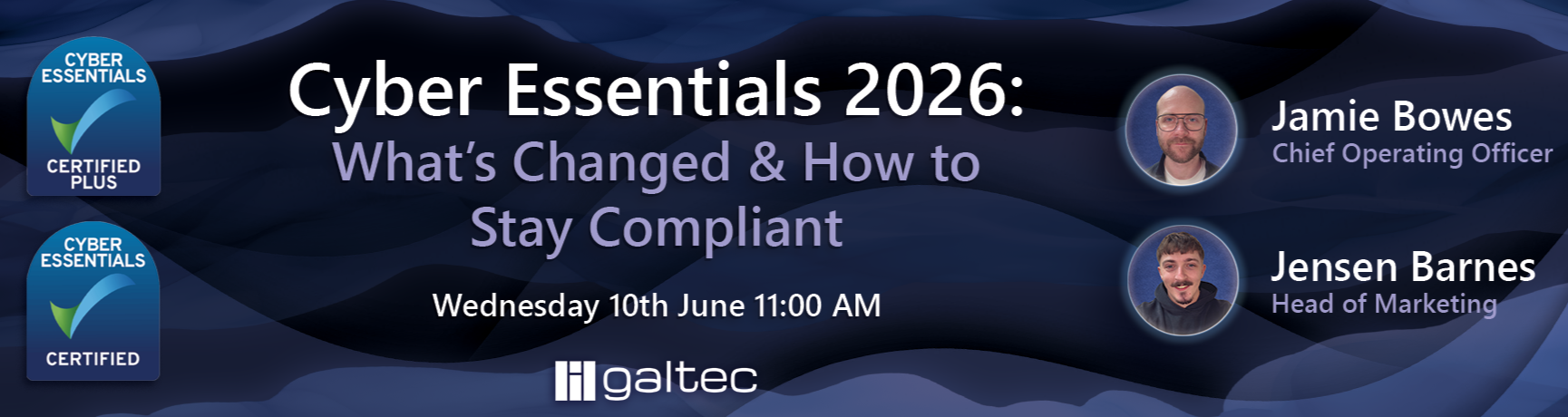 Galtec Webinar: Cyber Essentials 2026 - What's Changed &amp; How to Stay Compliant