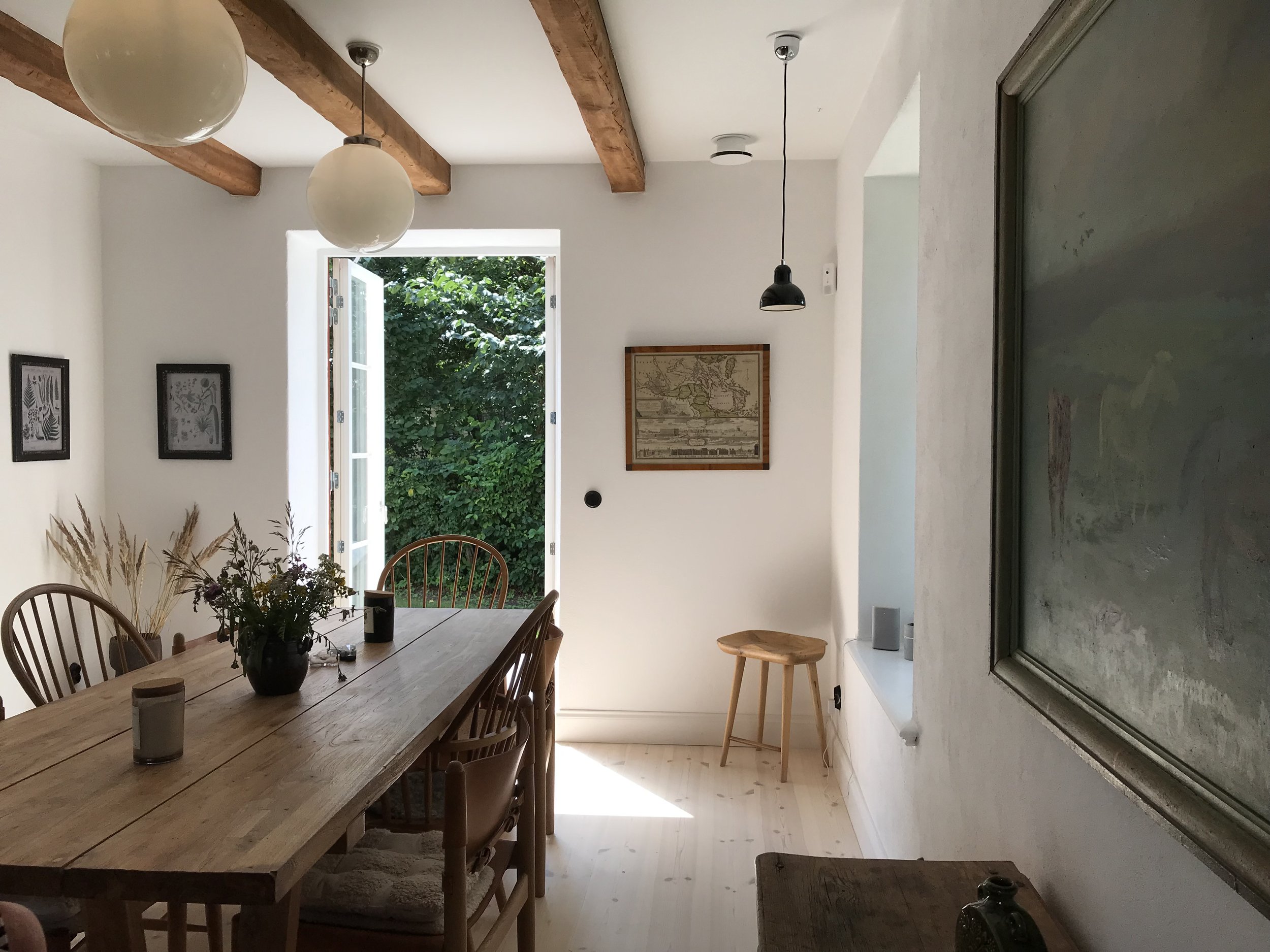 New dining area