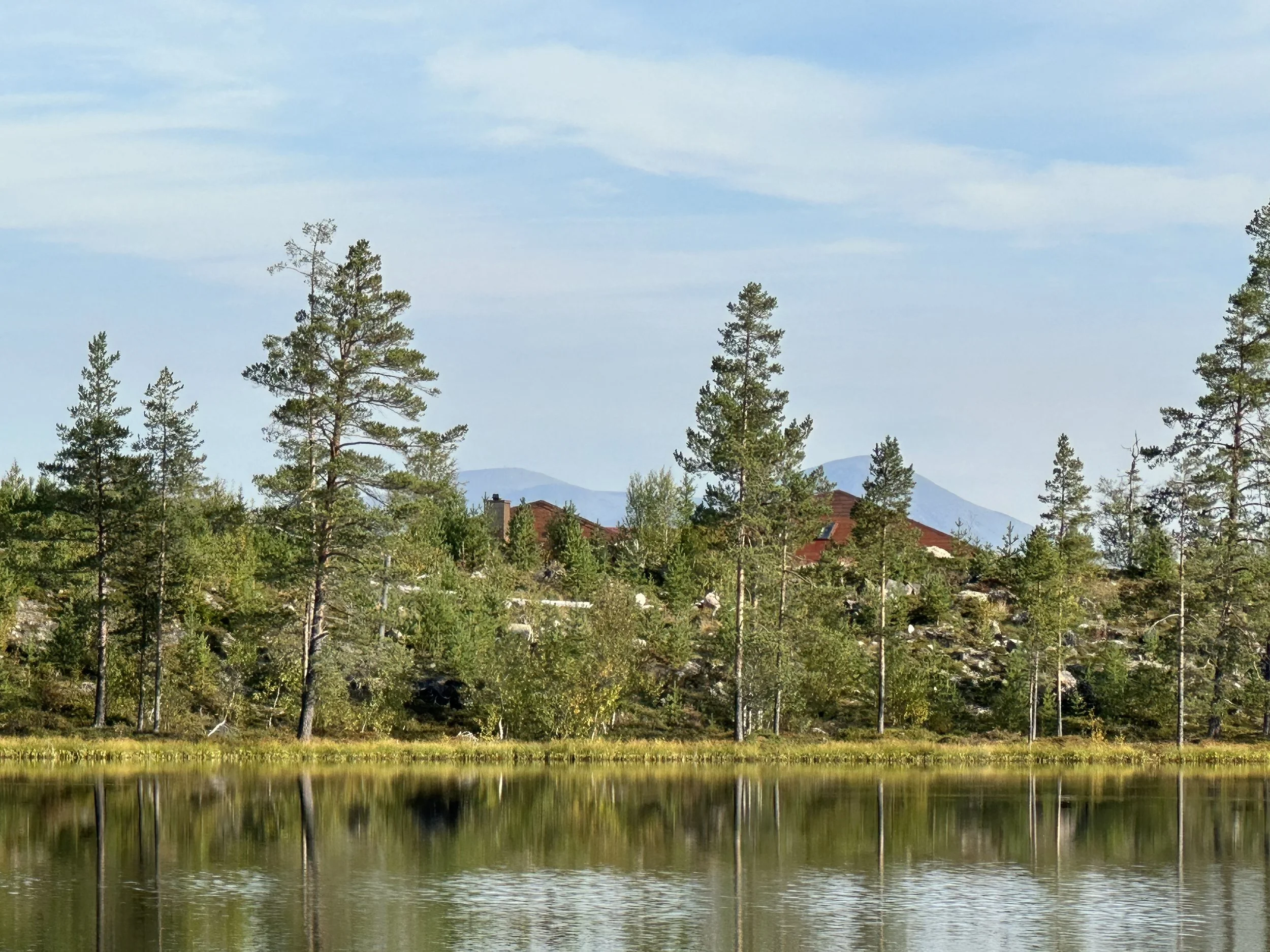 From south and lake Stortjärn