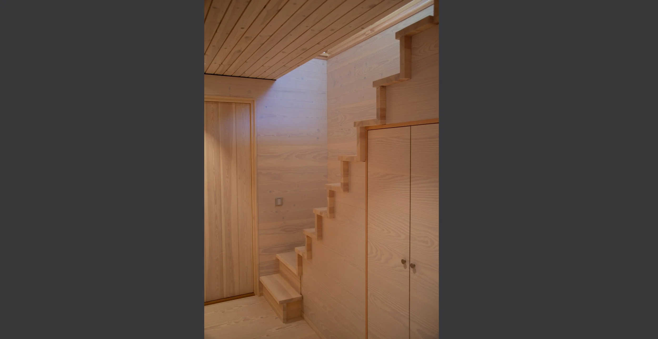 Staircase to loft