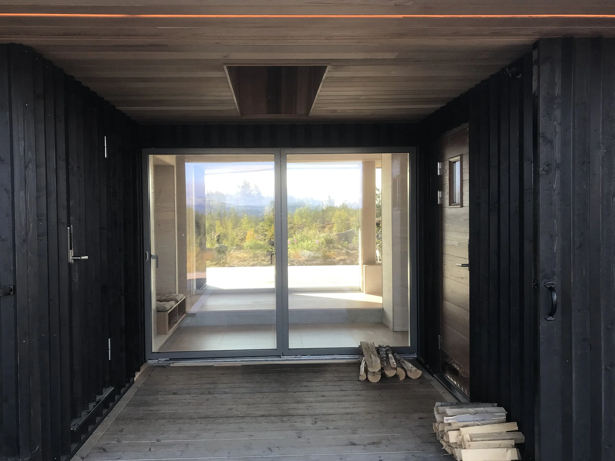 Entrance look through