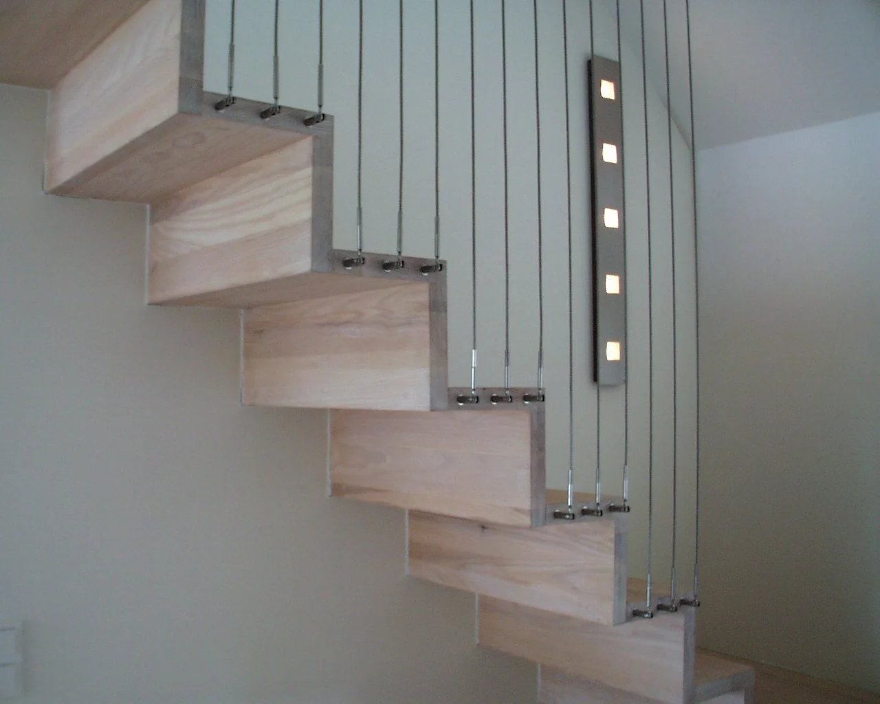 Stair case to 2nd floor