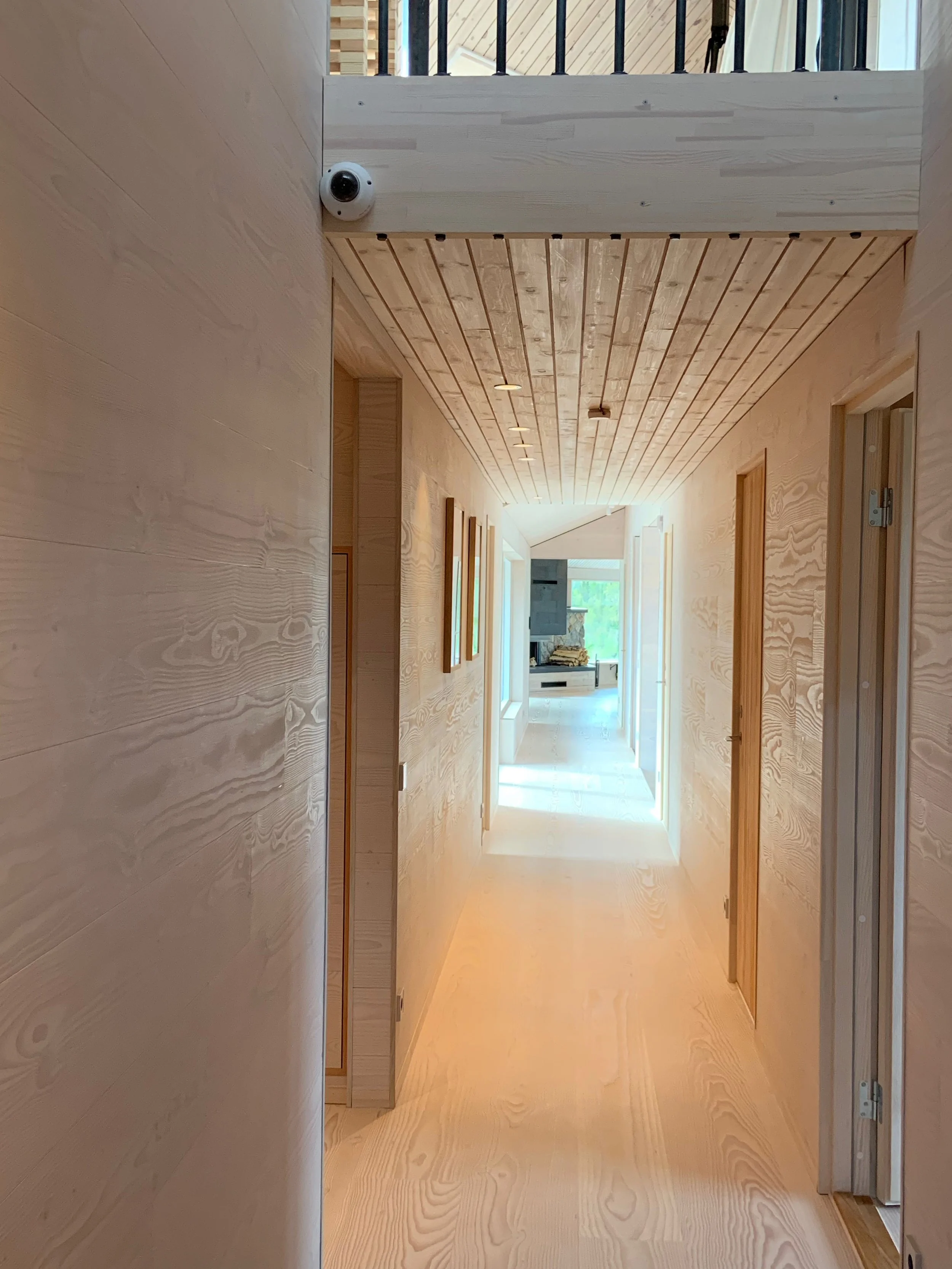 Corridor and loft