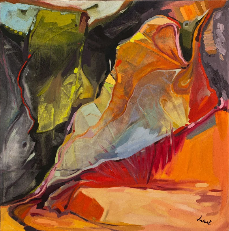 Last Day Of Fall 24 x 24 :: by Henriett Michel