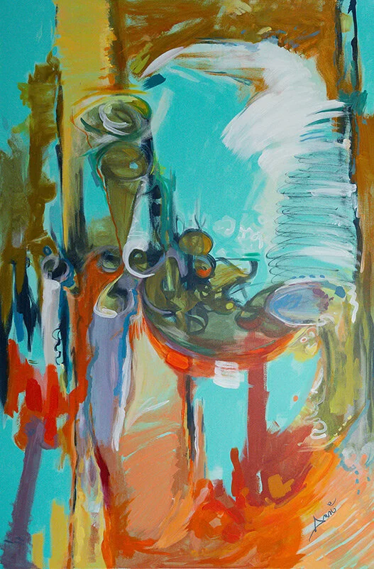 Let Me In 40w x 60h :: by Henriett Michel