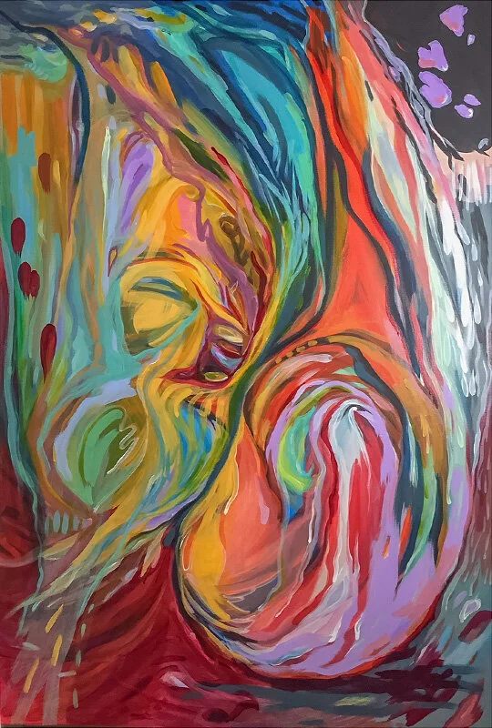 Never Send It 40w x 60h :: by Henriett Michel