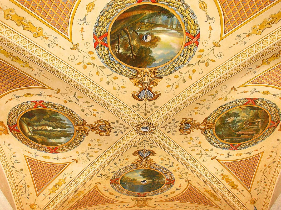 Ceiling Mural Design by Henriett Michel
