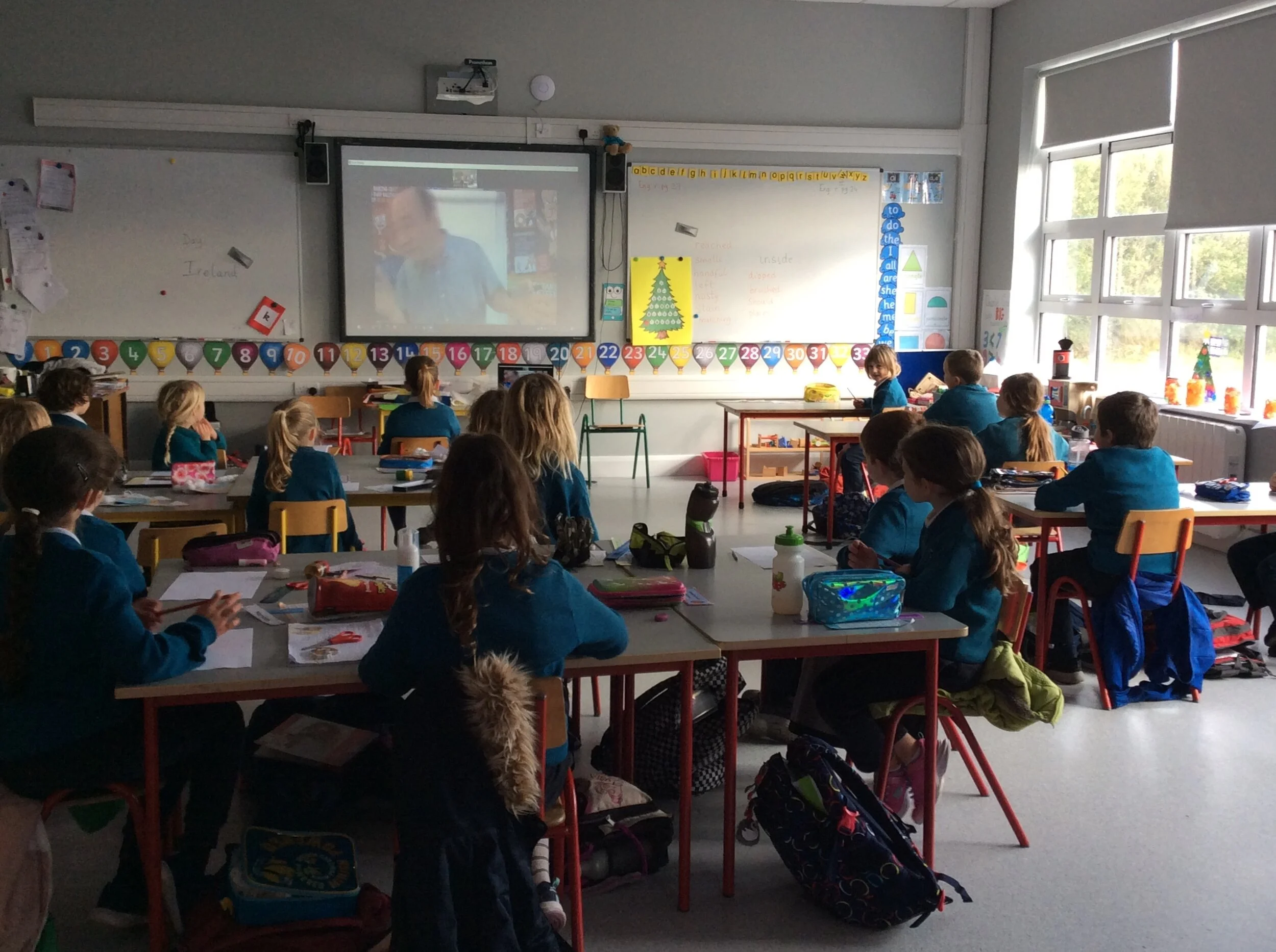 Virtual visit from Author Alan Nolan.