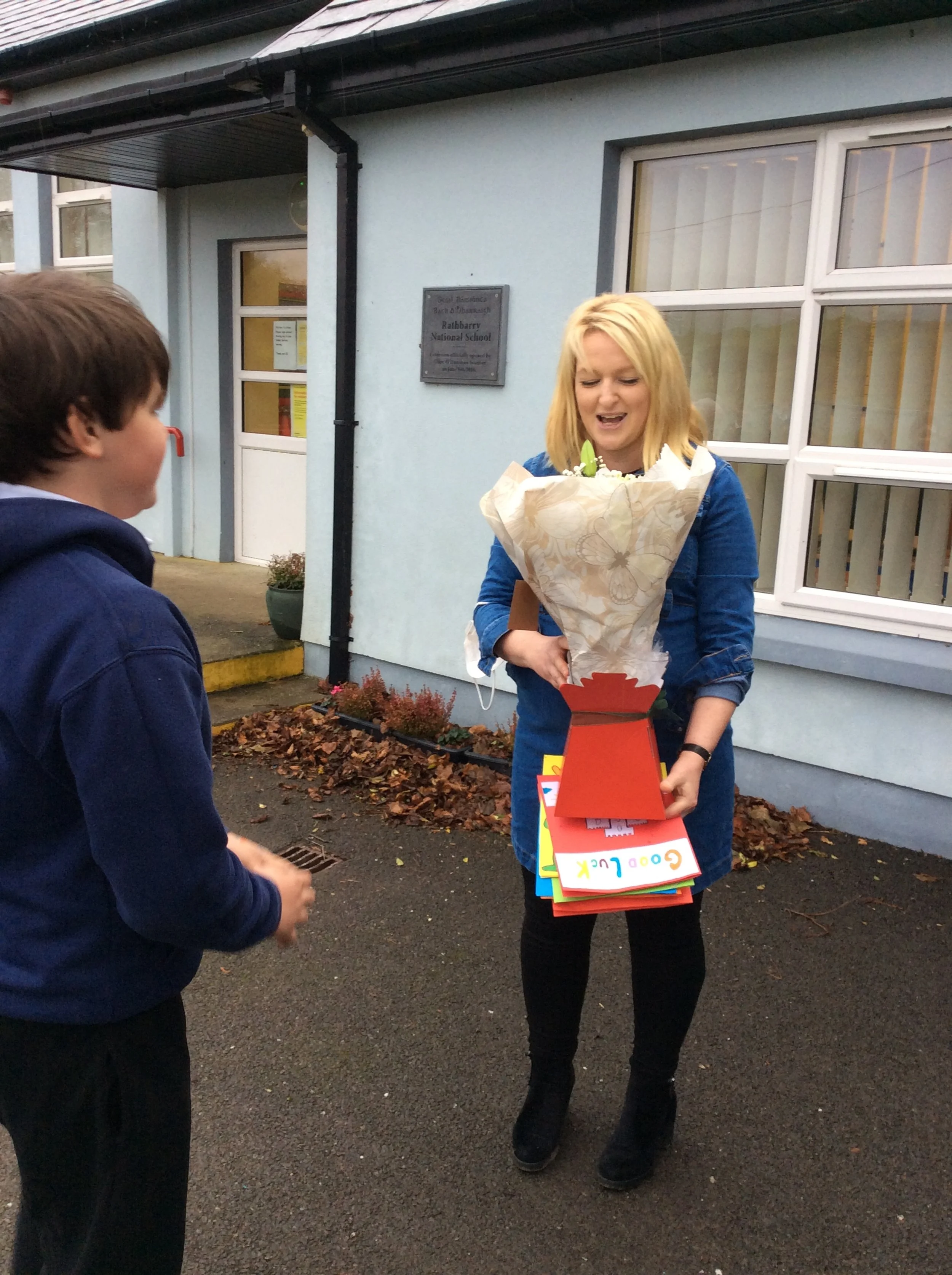 Slán go fóill Ms. Hourihane