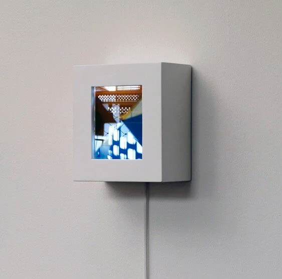   Studio Interval (B)  / 16.5 x 19 x 10 cm  (Large Format Transparency on Lightbox) 