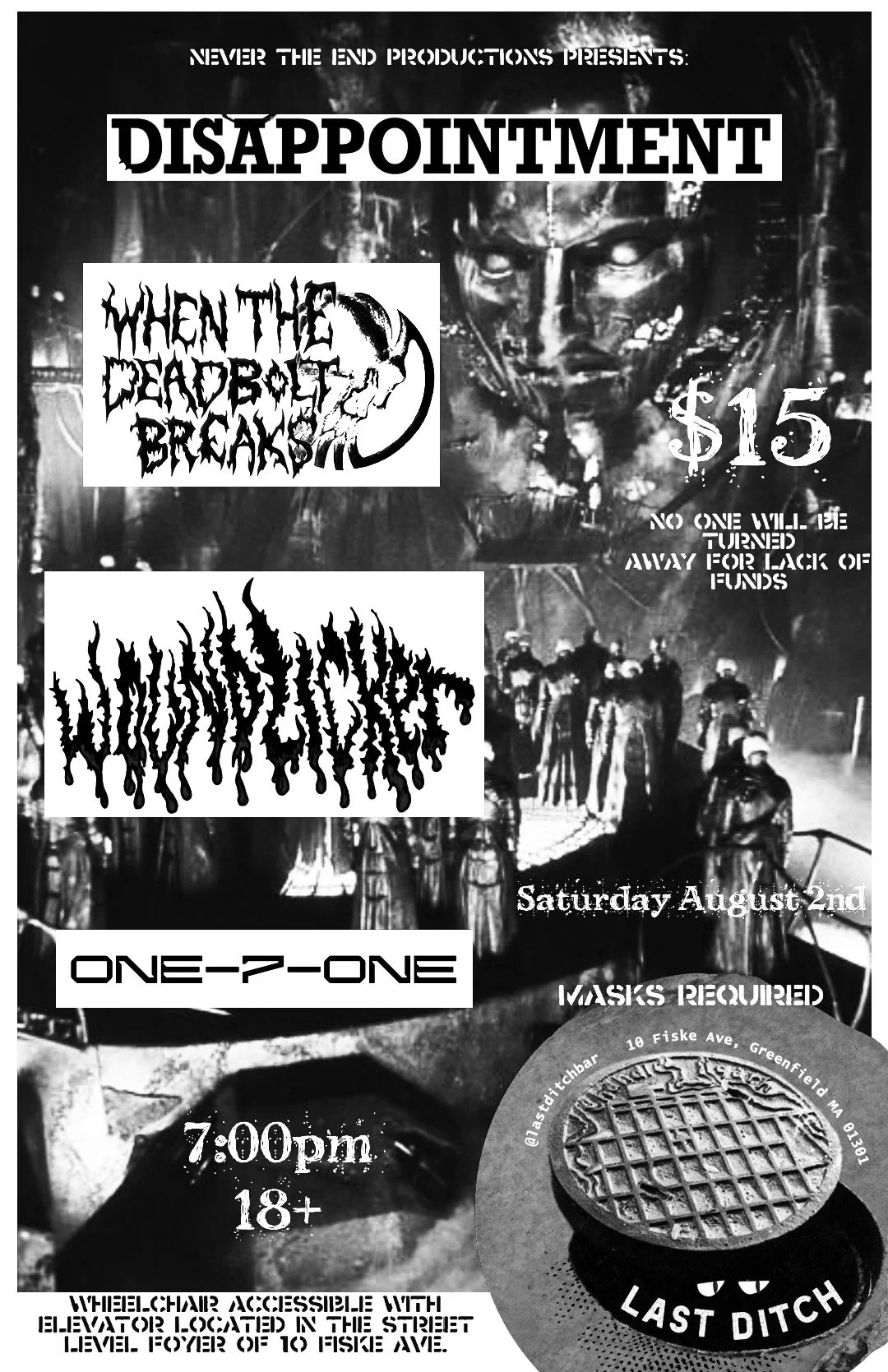 Disappointment / When the Deadbolt Breaks / Woundlicker / ONE-7-ONE