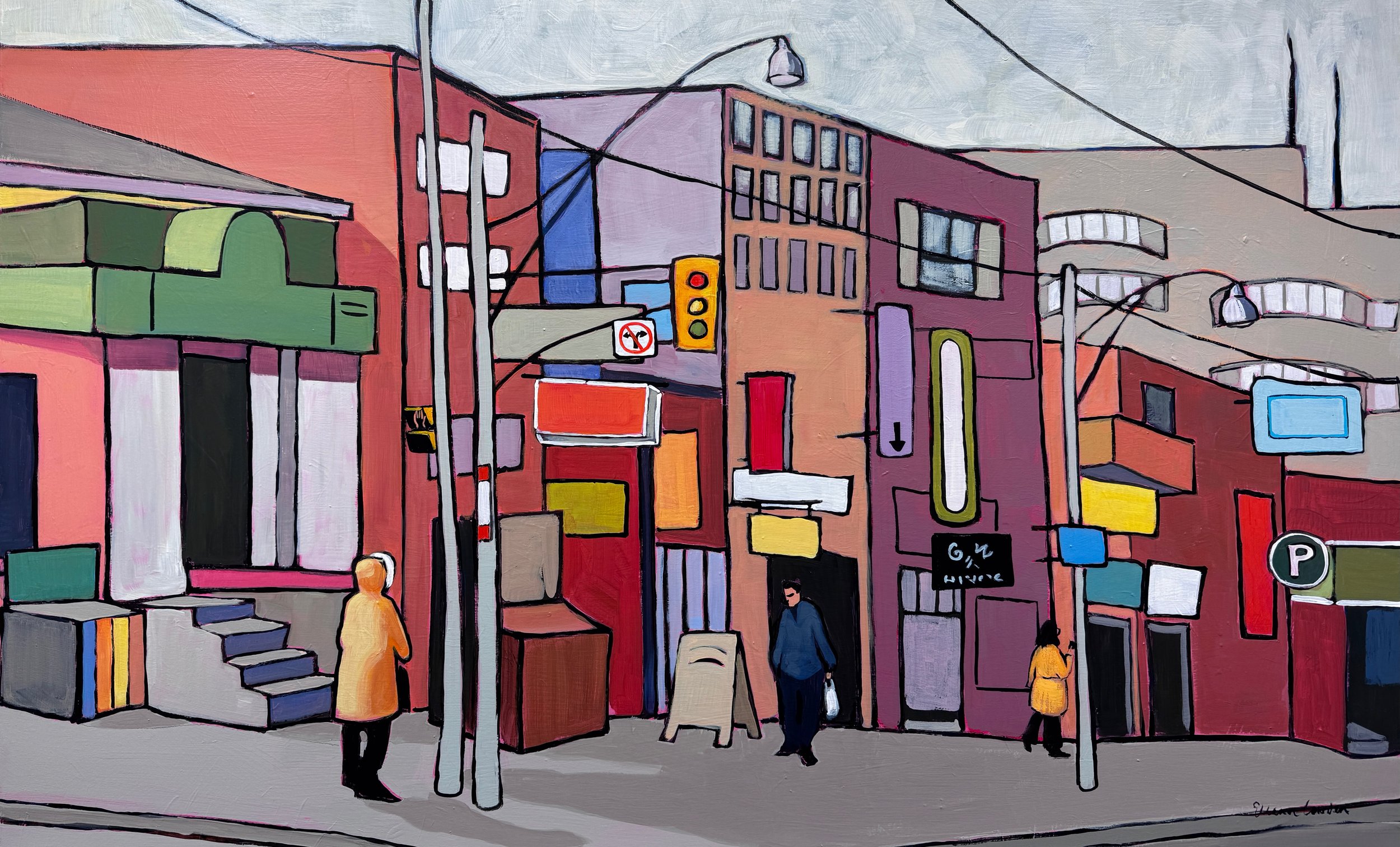 Can't You Read The Signs 30 x 48