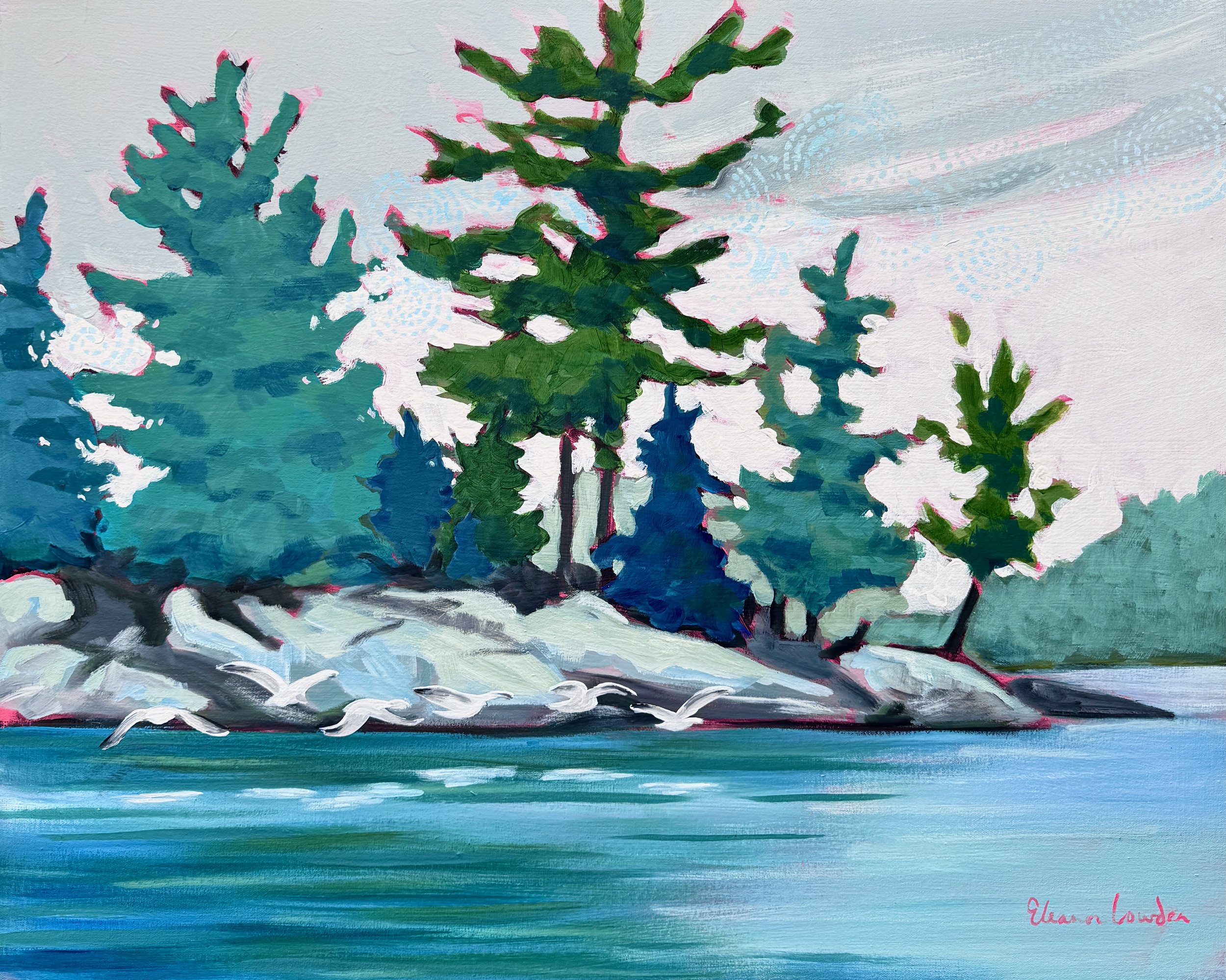 Plenty of Fish 24 x 30