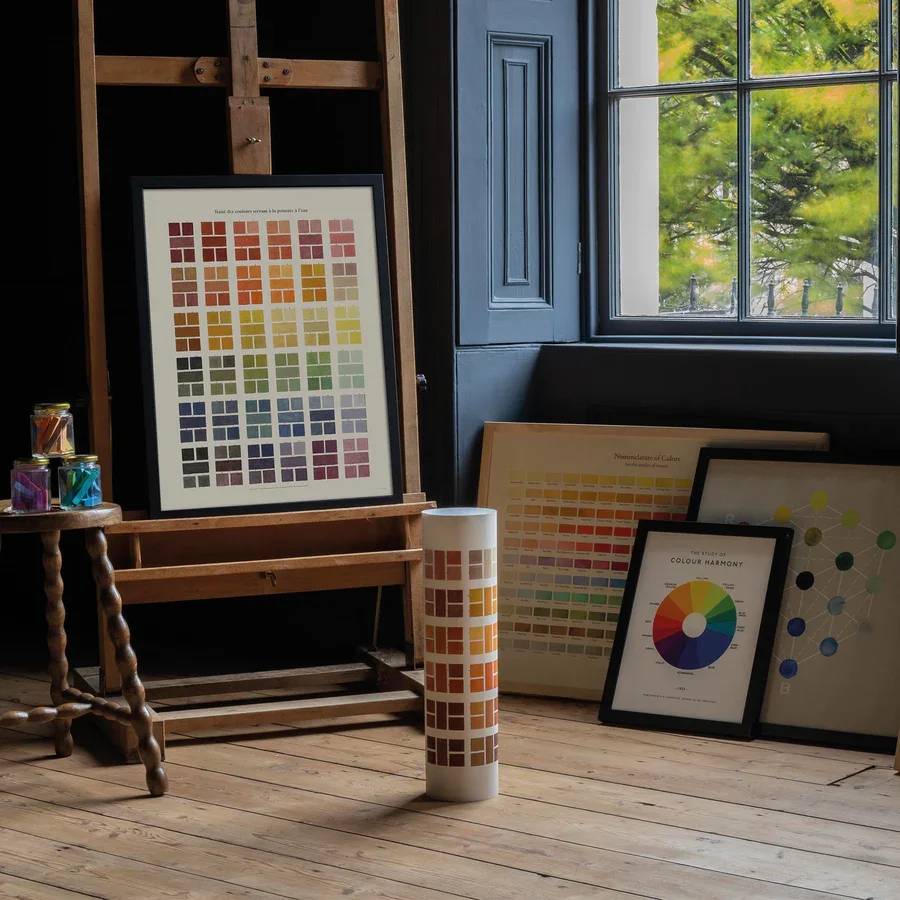 Watercolour Swatches Fine Art Print