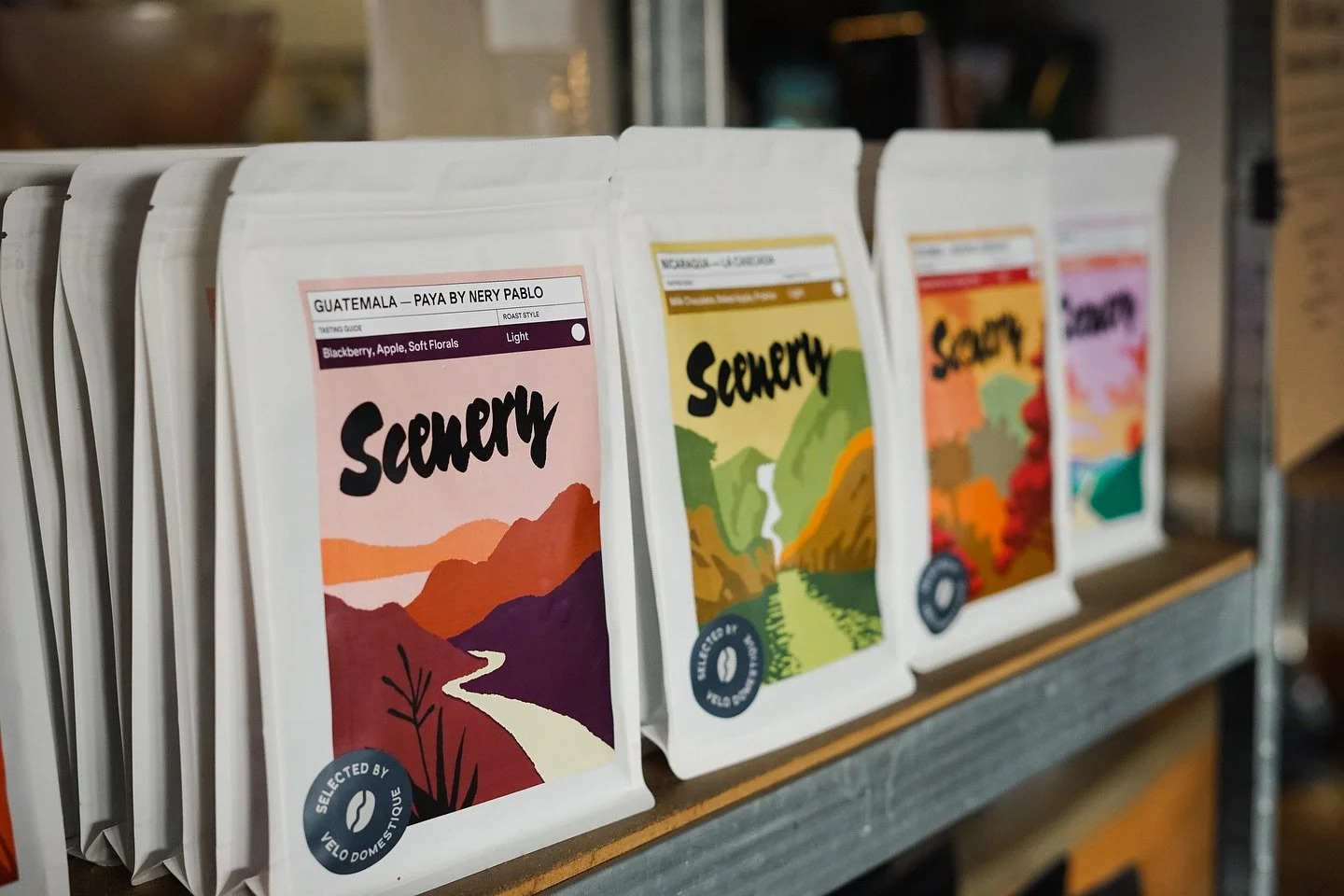 Our latest guest roaster is @scenerycoffeeroasters 💙 we discovered Scenery at @londoncoffeefestival where we were impressed by their innovative and playful roasts

If you&rsquo;re looking for something exciting to brew at home, check these guys out 