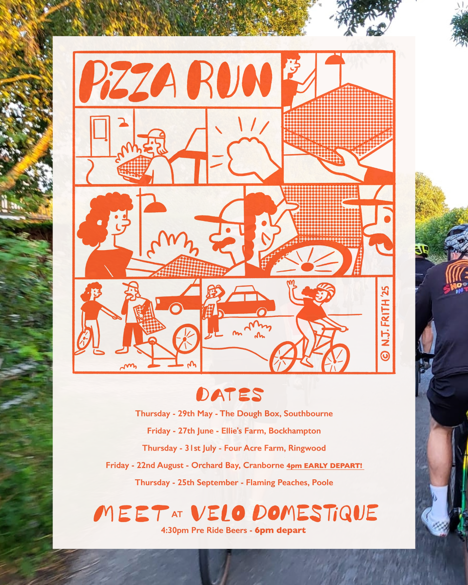 Pizza Runs Are Back at Velo Domestique - Starts May 29th 2025