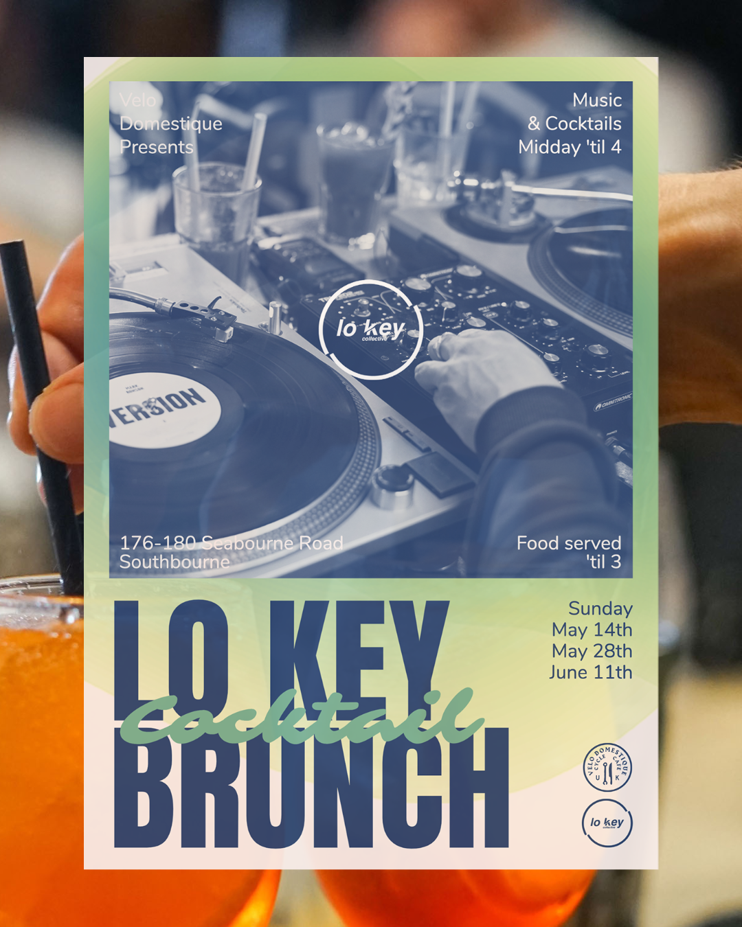 Looking for a “Lo Key” Cocktail Brunch in Dorset?