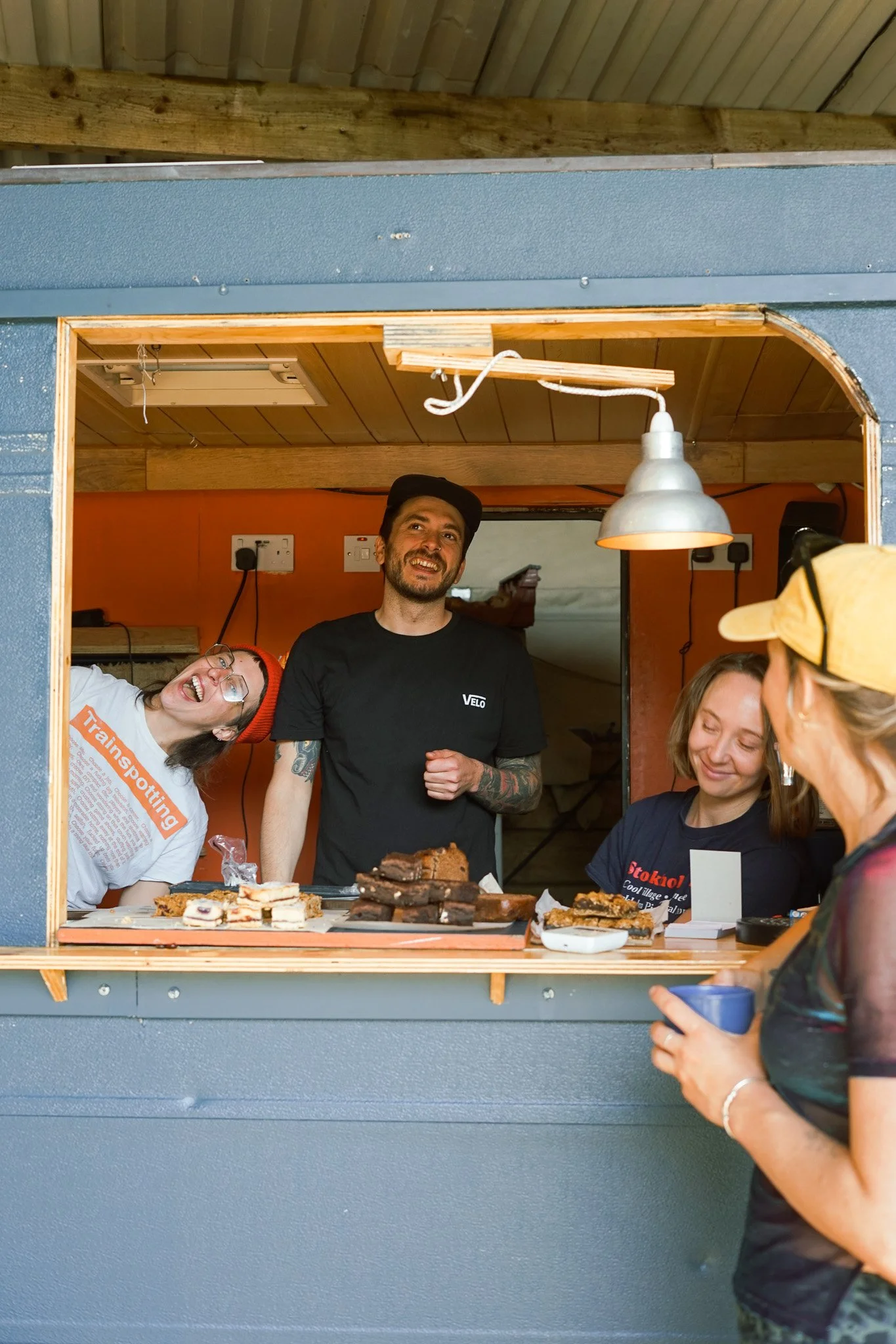 Brother in the Wild: Meet us at our little blue caravan for all your food & drink needs