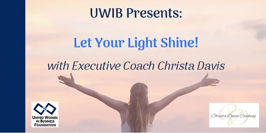 Webinar: Let Your Light Shine with Christa Davis