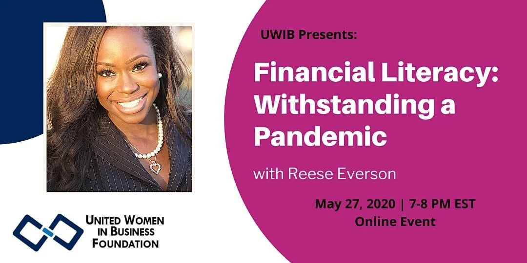 Webinar: Financial Literacy - Withstanding a Pandemic