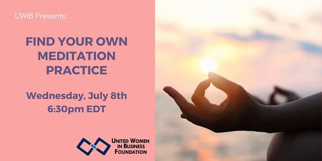 Webinar: Find Your Own Meditation Practice