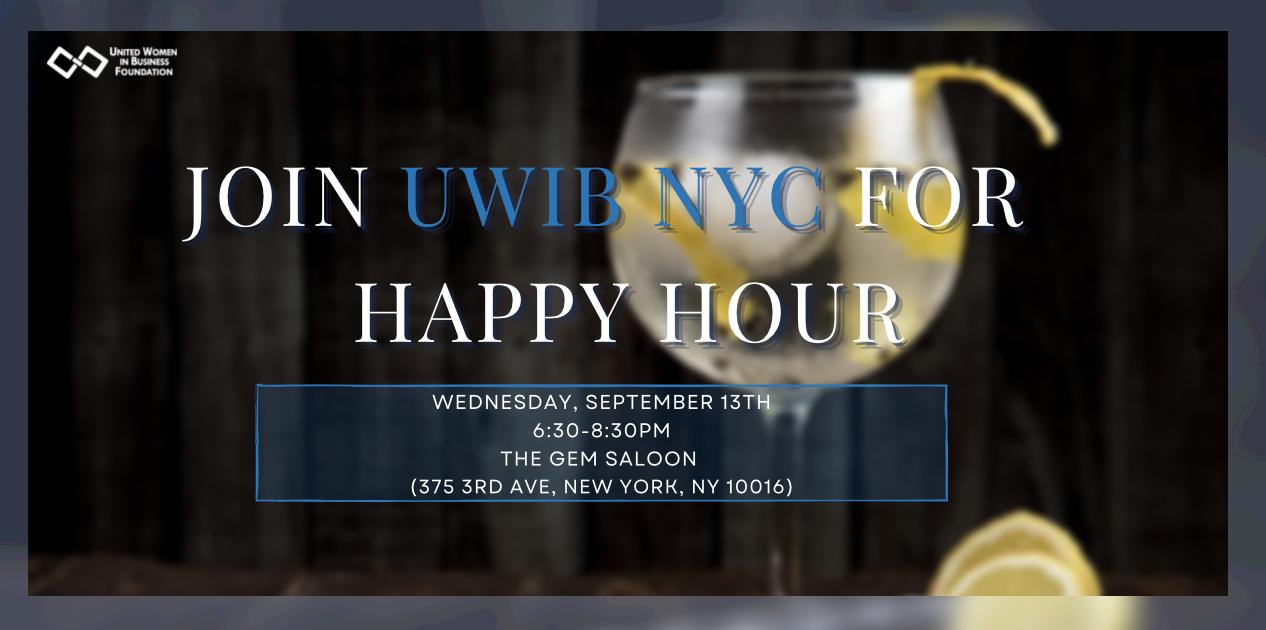 UWIB NYC: September Happy Hour