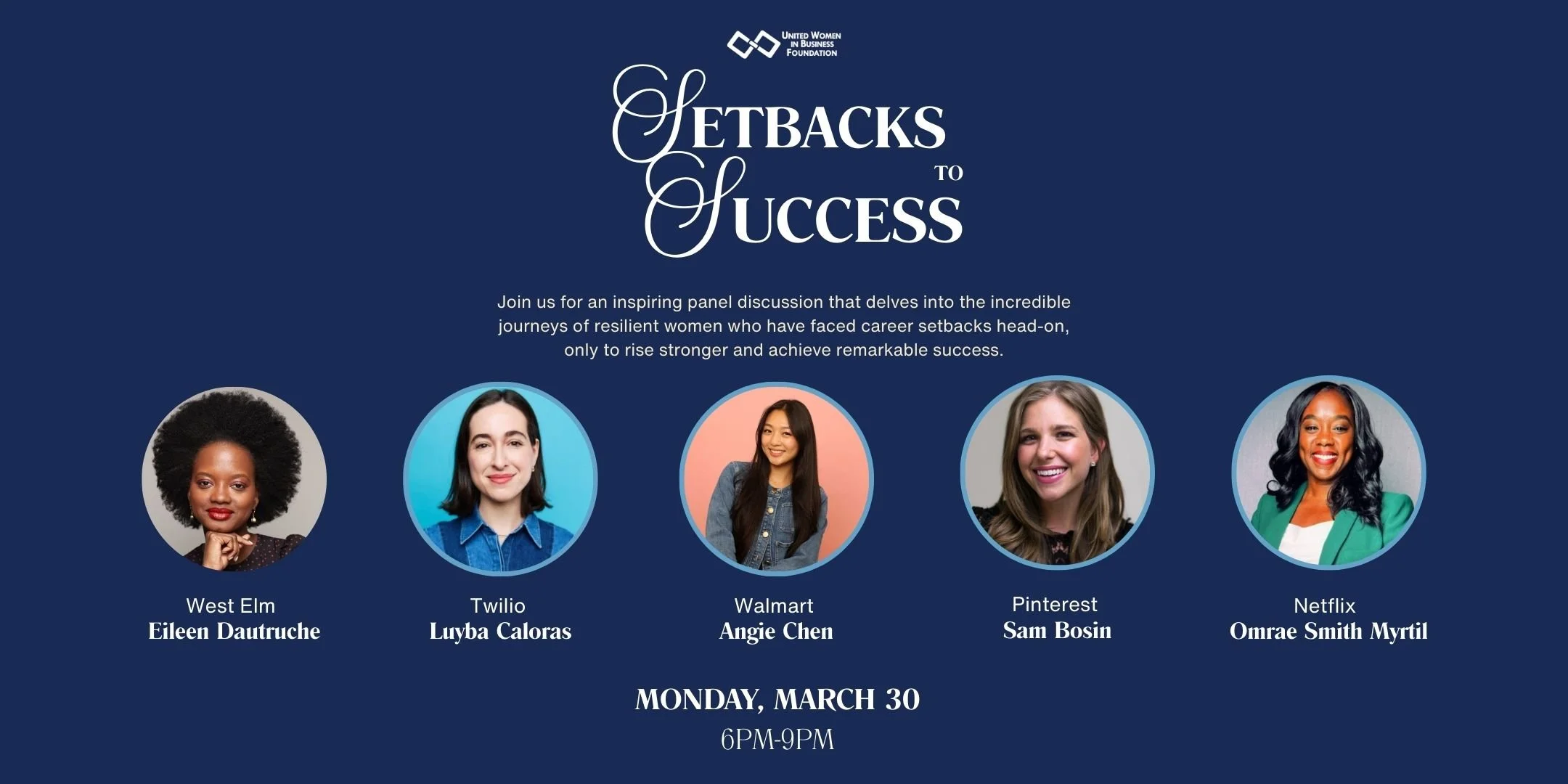 UWIB NYC: From Setbacks to Success Panel