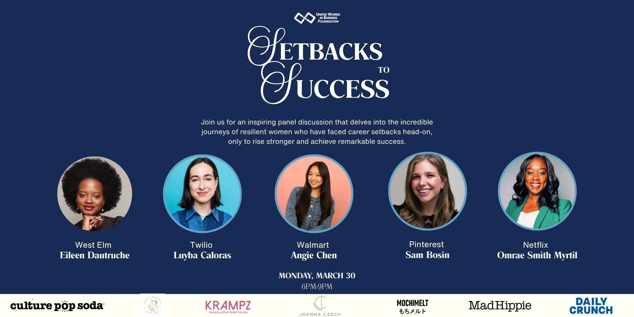 UWIB NYC: From Setbacks to Success Panel