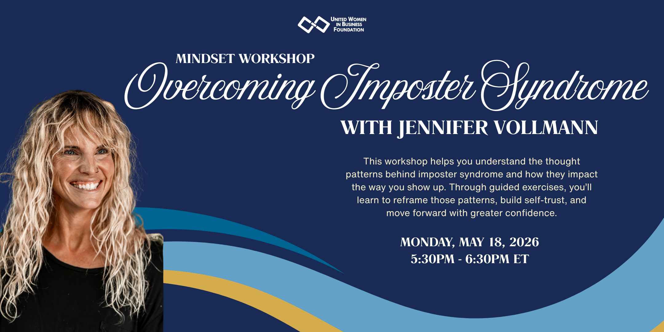 UWIB Virtual: Overcoming Imposter Syndrome with Jennifer Vollmann