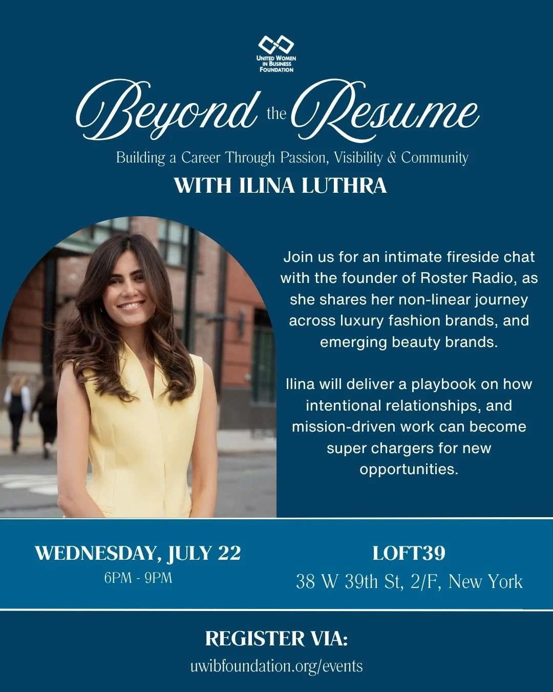 UWIB: Beyond The Resume: Building A Career Through Passion, Visibility, & Community