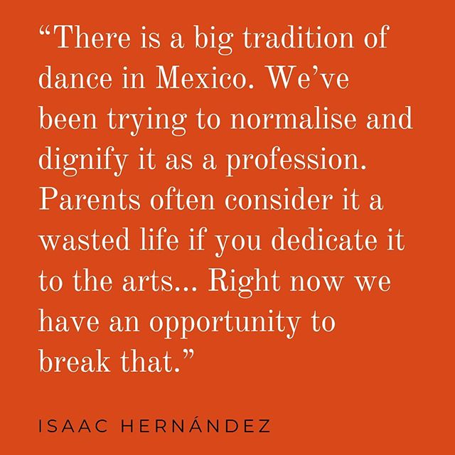 Isaac Hern&aacute;ndez (@chapulo7), lead principal of the English National Ballet, in @miradaspod Episode 6.
&bull;
&bull;
⚡️ link in bio ⚡️
&bull;
&bull;
#podcast #news #mexico #journalism #dance #ballet #despertares #enb #englishnationalballet #int