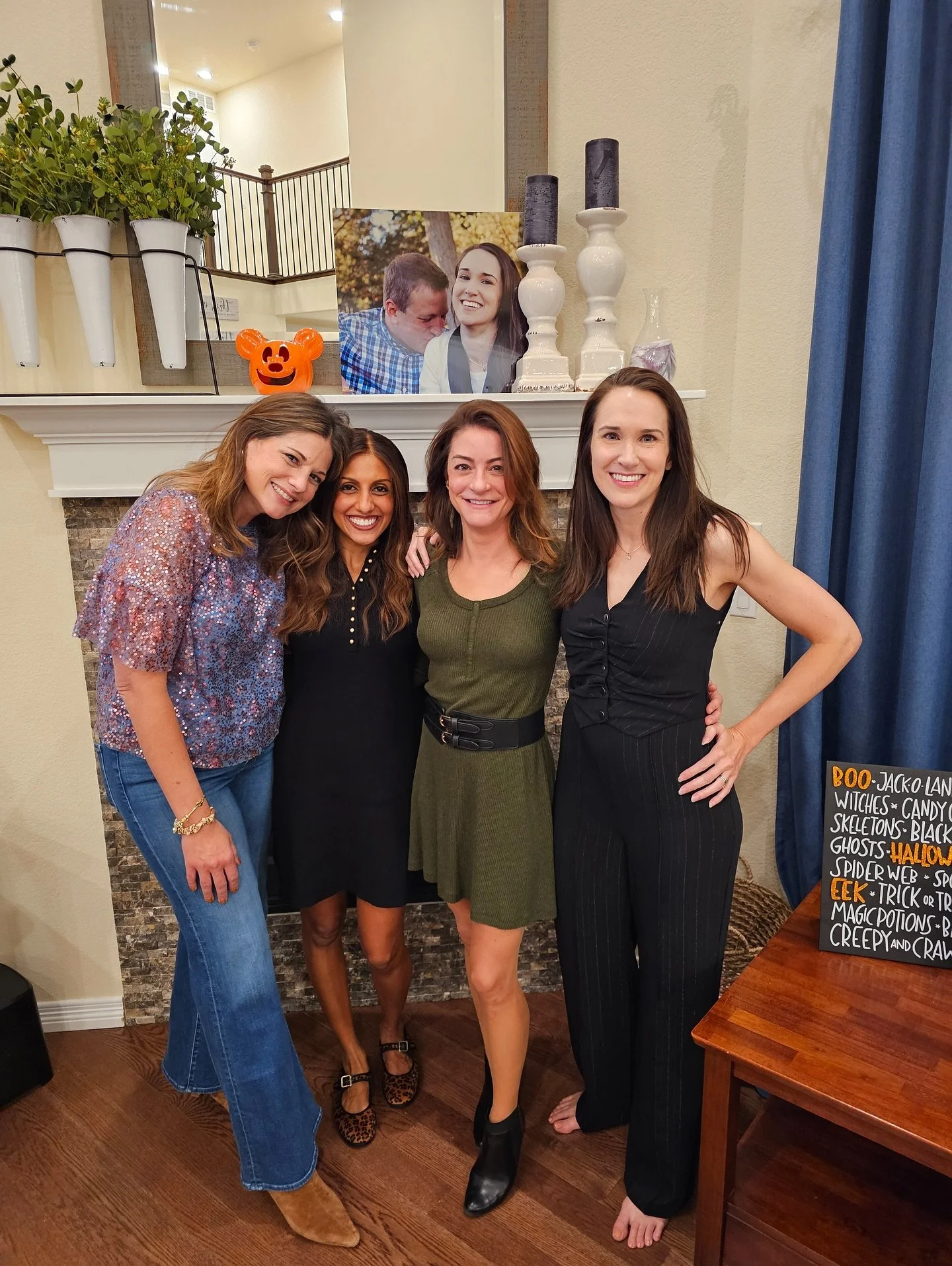 The baby of the group has officially joined us in our 40s 🎂 The best time celebrating our best gal @atuescher 💖