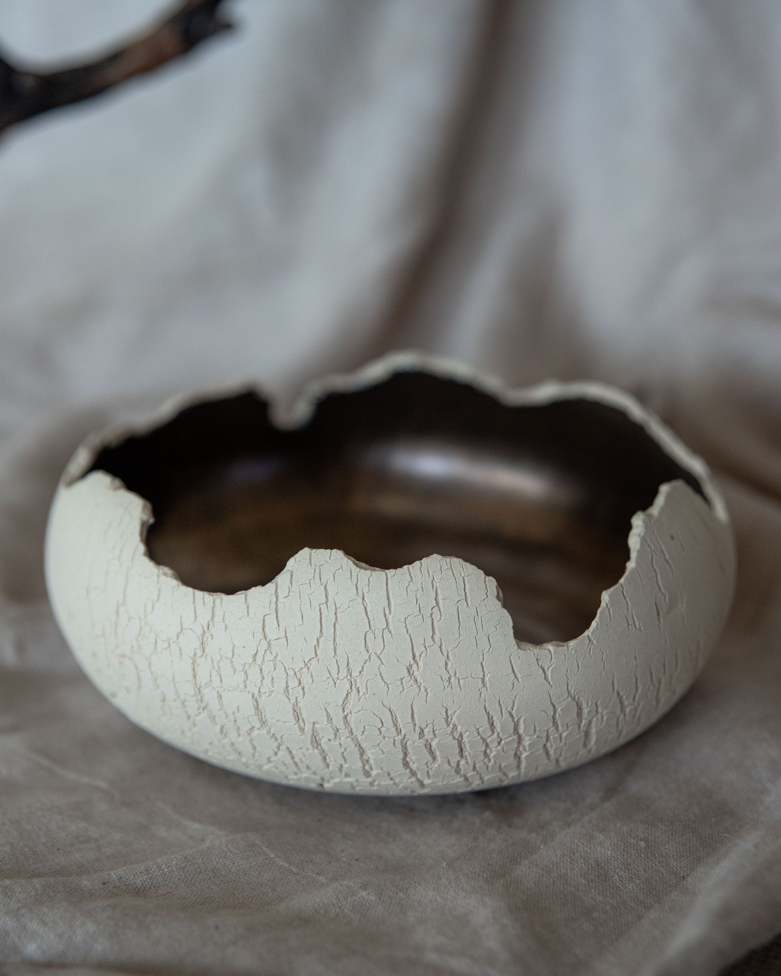 Distressed Ivory Form No.2