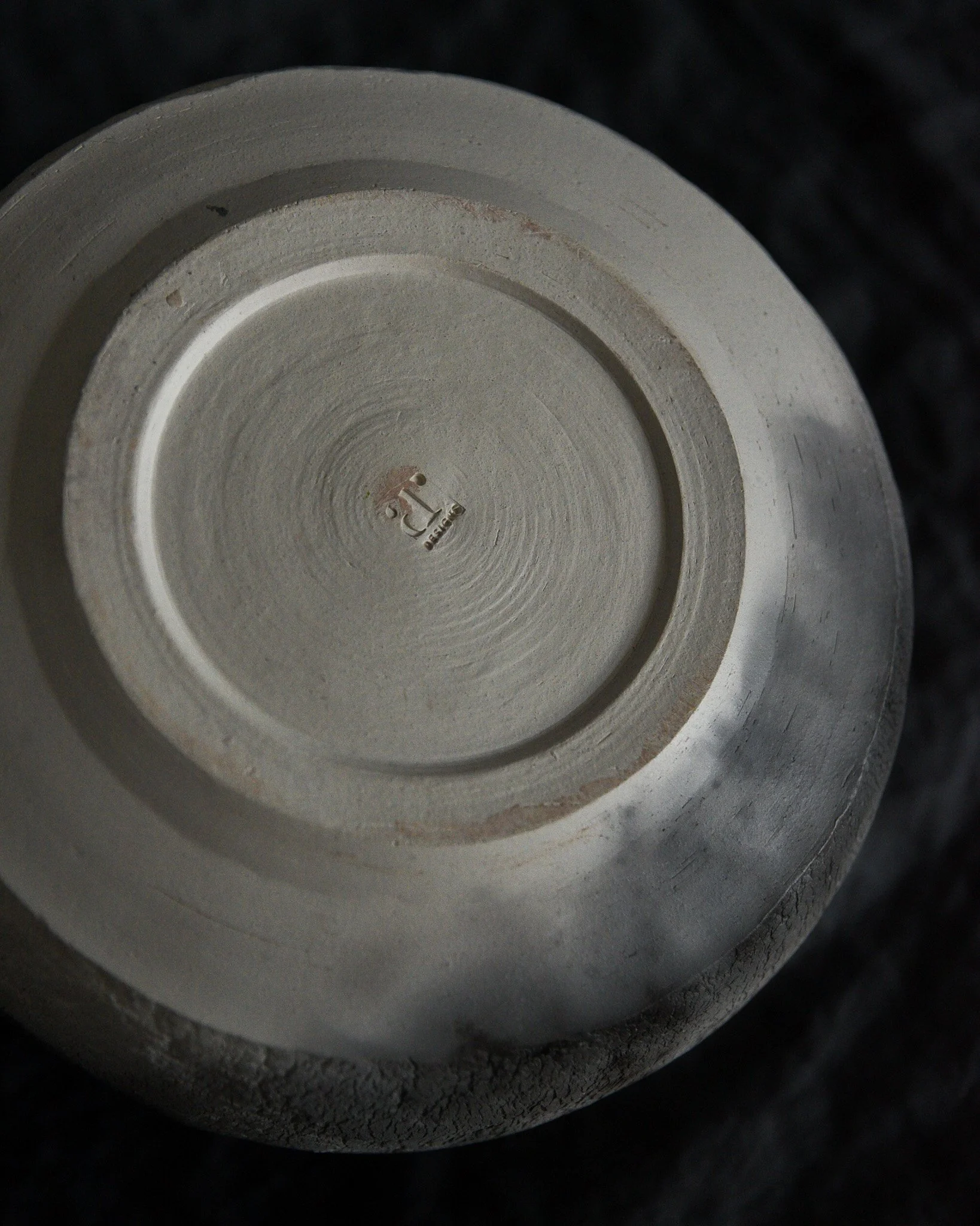 One-of-a-kind handmade ceramic vessel, contemporary wabi sabi with organic form and textured surface variation pit fired sodium silicate