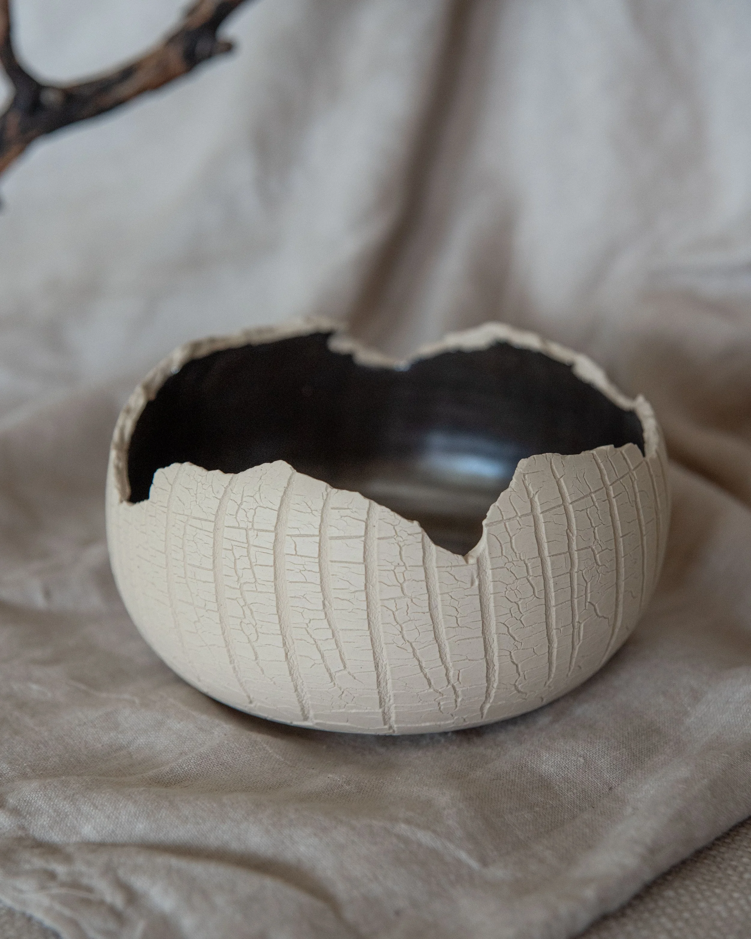 Distressed Ivory Form No.3