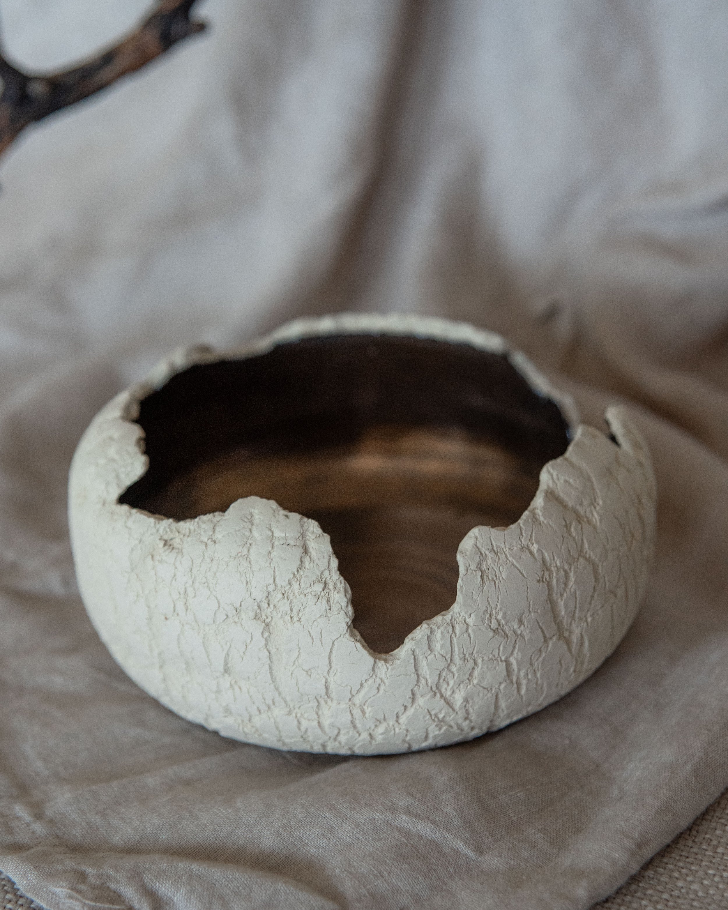 Distressed Ivory Form No.1