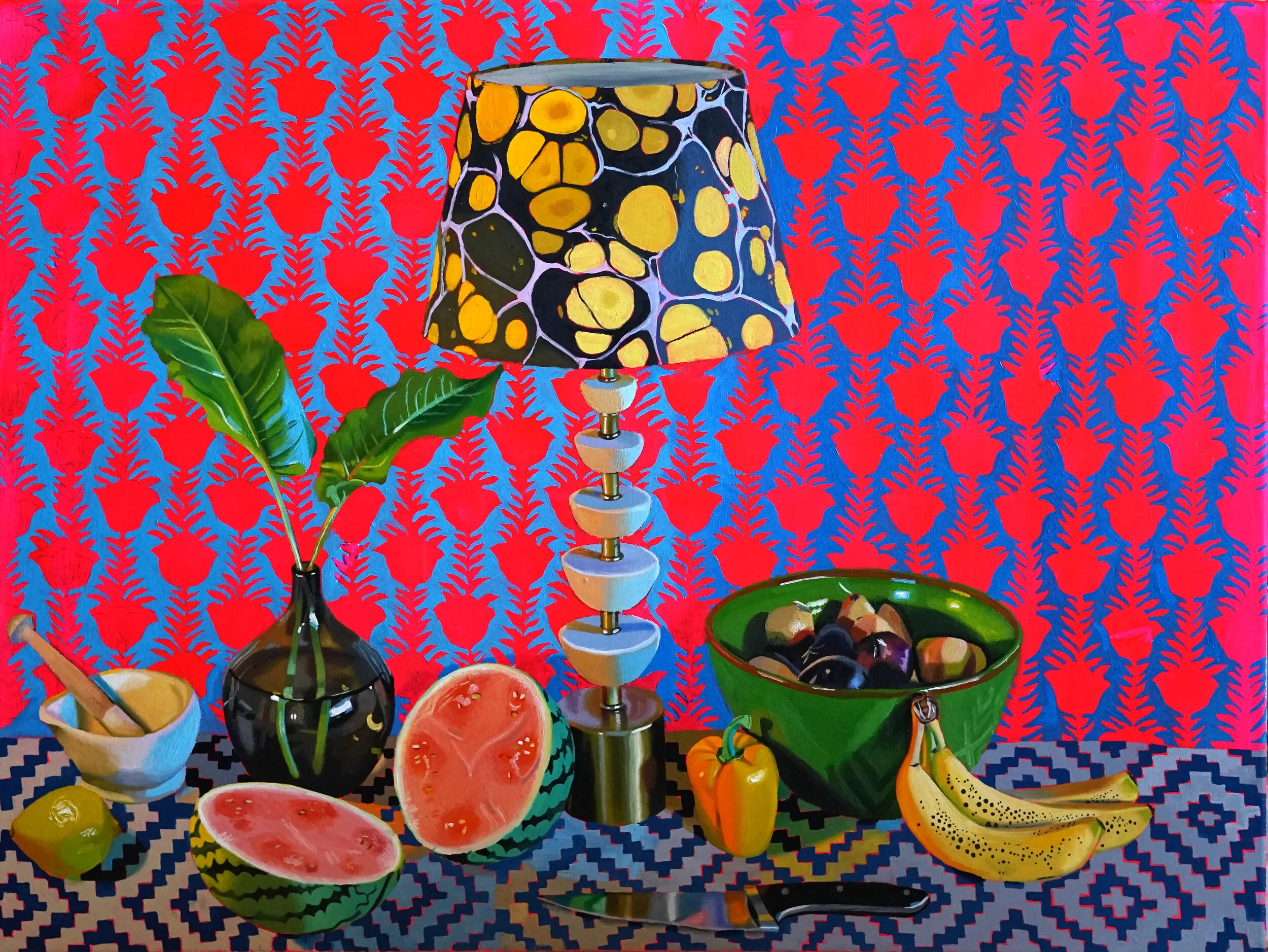   Snazzy, 2019   Oil on canvas  101 x 81cm 