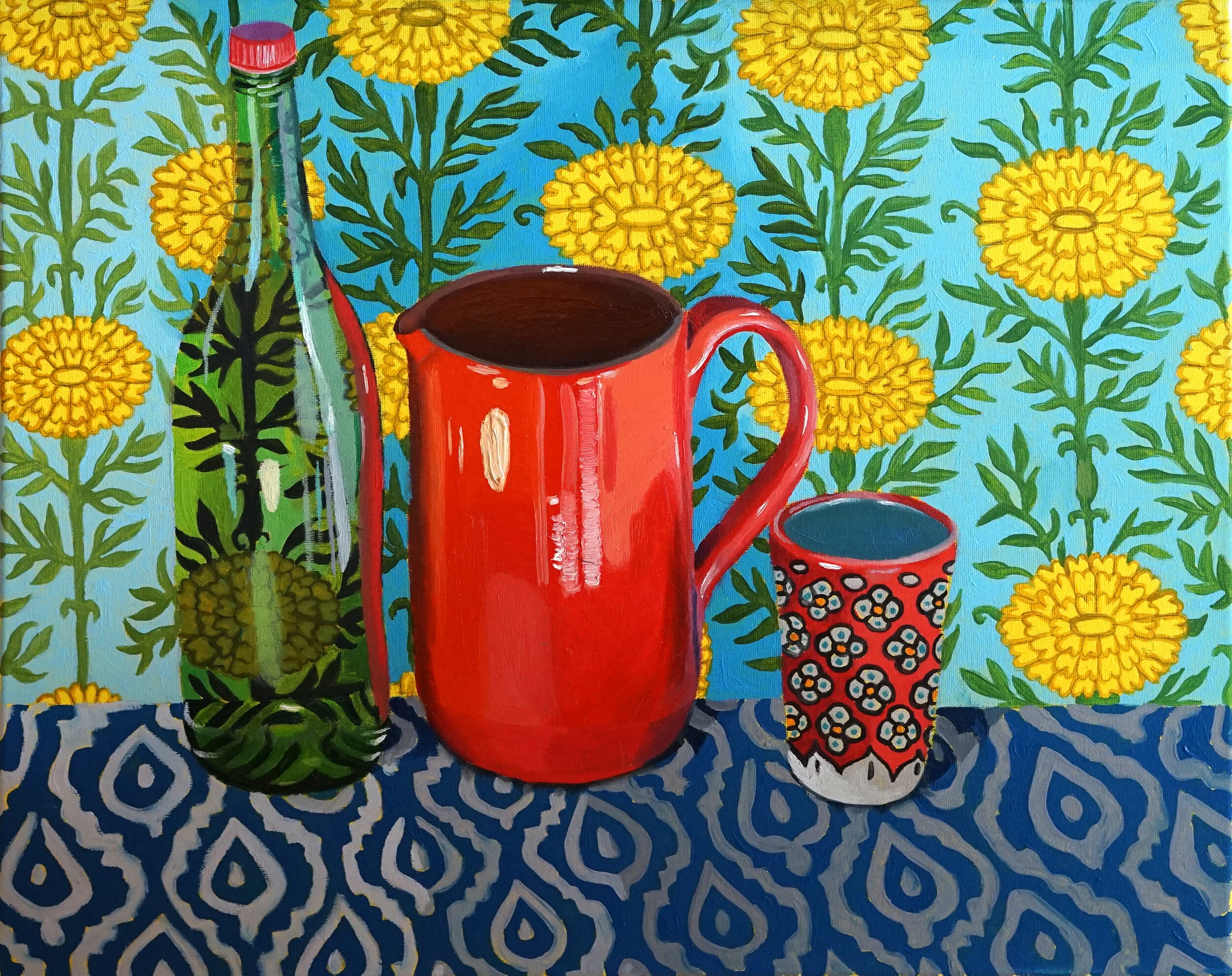   Jolly Spring ,  2019   Oil on canvas  40 x 50cm 