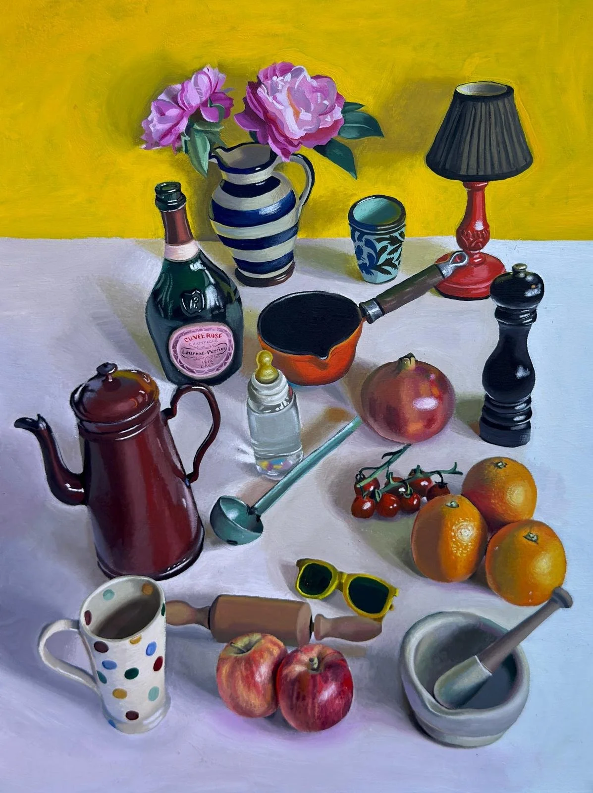 Family Table, 85 x 101cm, oil on canvas, 2025 