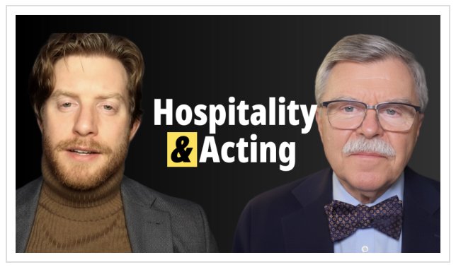Acting &amp; Hospitality - Kyle Merrick on the Social Hotelier Podcast