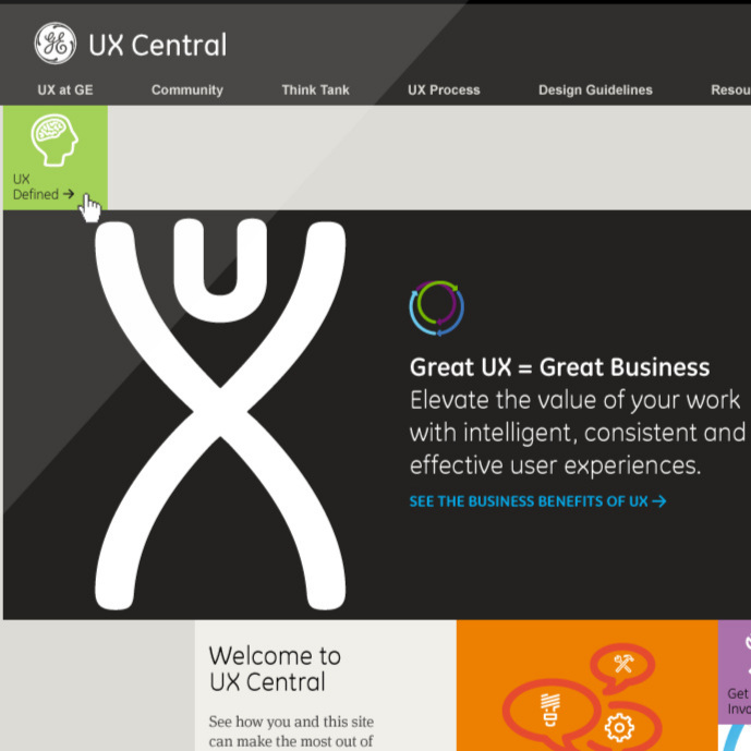 GE – User Experience Strategy