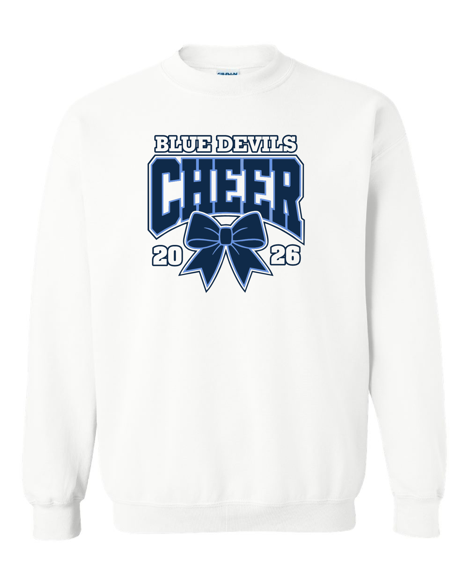Blue Devils Cheer – Adult Unisex Heavy Blend™ Crewneck Sweatshirt