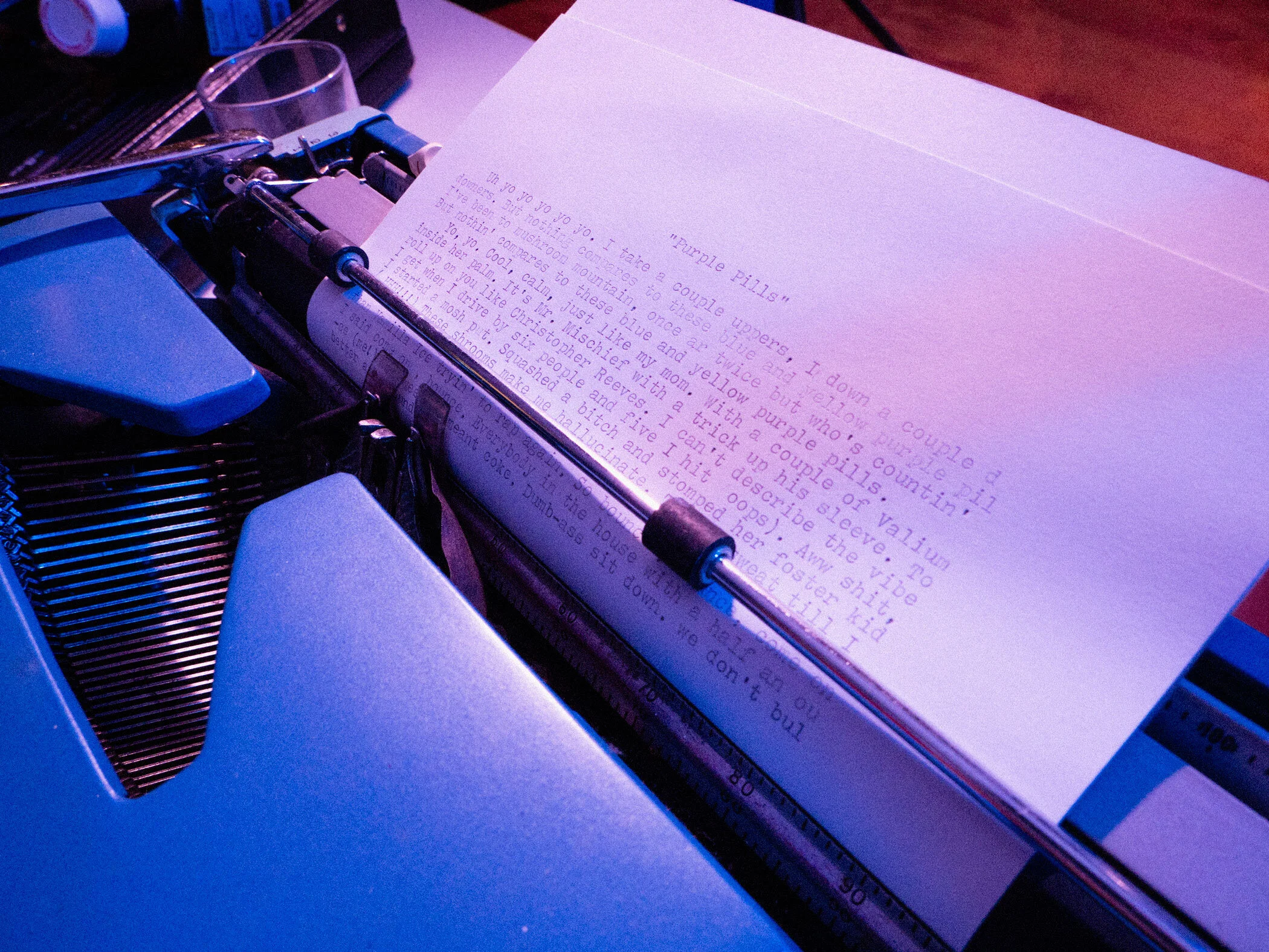 “Maybe it meant something. Maybe not, in the long run, but no explanation, no mix of words or music or memories can touch that sense of knowing that you were there and alive in that corner of time and the world. Whatever it meant." - Hunter S. Thompson